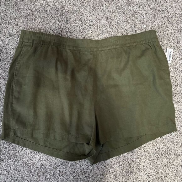 ❤️Old  Navy Plus Elastic Waist Shorts 3X - Picture 1 of 6